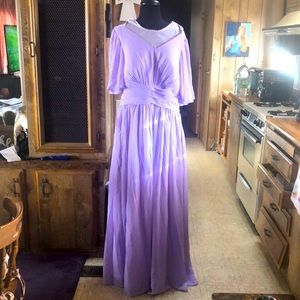 Lilac Maid of Honor Wedding Dress/Gown from AW Bridal!  Free Size